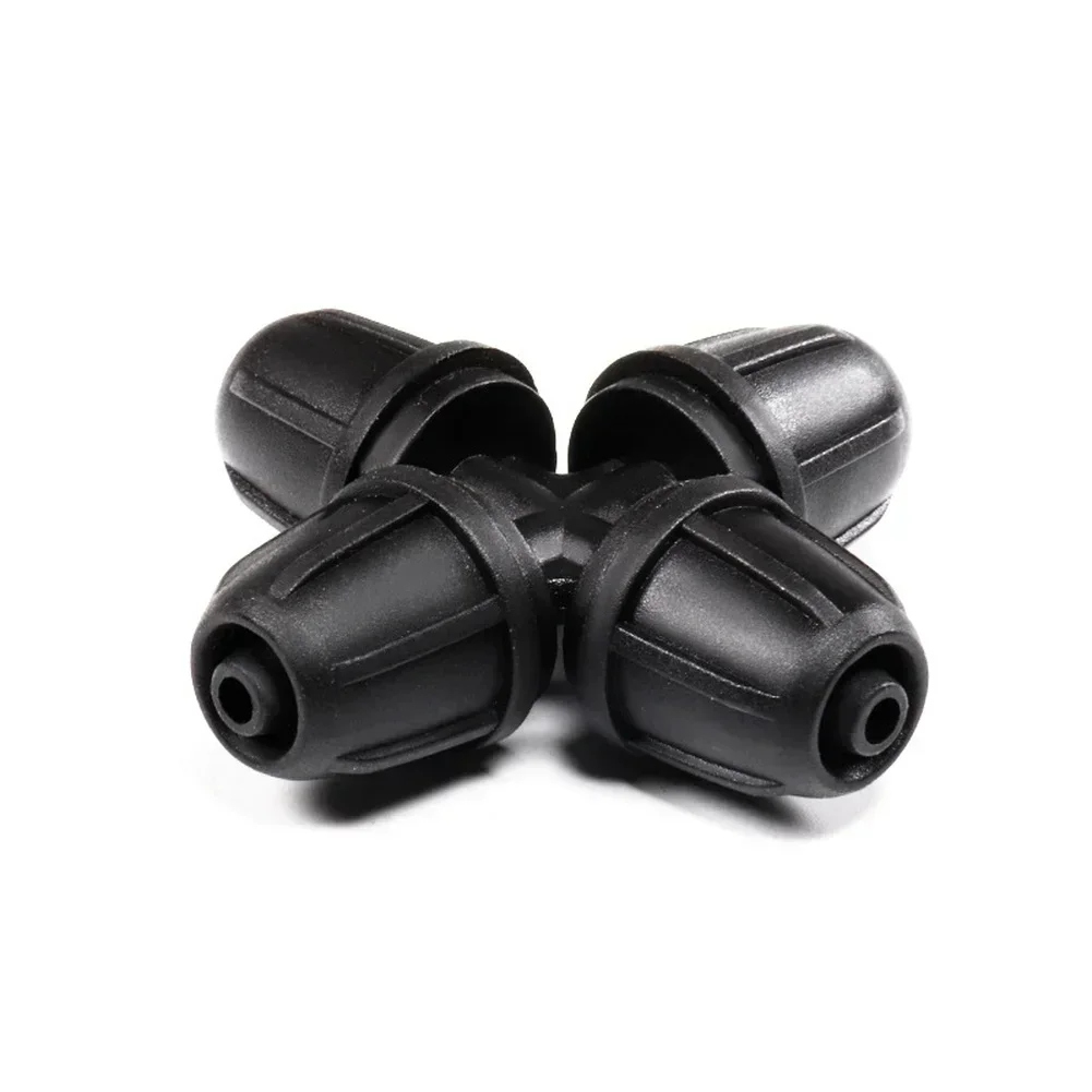 10pcs 4/7 Hose Capillary Joint Drip Irrigation Accessories Agricultural Automatic Watering Accessories Irrigation Tube Fittings