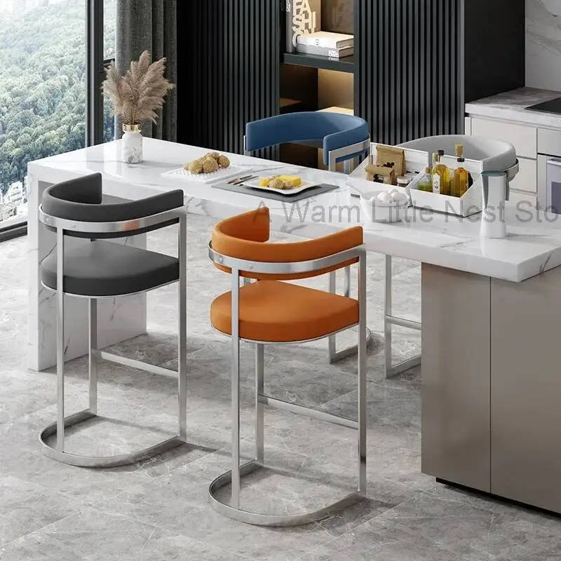 Nordic Transats Dining Chair Sitting Room Make Up Relaxing Luxury Bar Chair Stool Weddings Mid Century Sillas Indoor Furniture