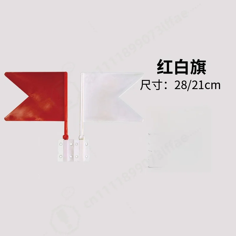 Red White Direction Flag Equestrian Obstacle Competition Marker Sign Stable Barn Riding Arena Guide Signal Accessory