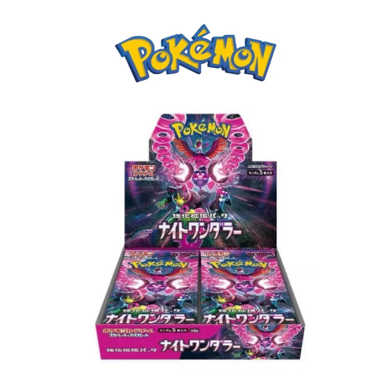 Hot Original Pokemon Card PTCG Japanese Edition Series SV6A Nightwalker Anime Game Trading Cards Children Gifts Board Game Toys