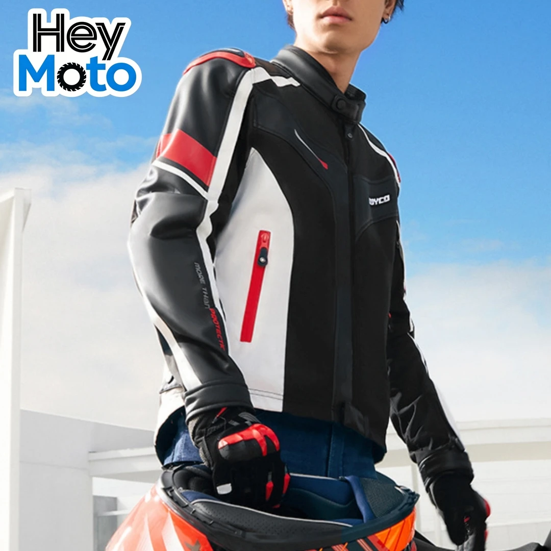 

Motorcycle Riding Suit Breathable Ventilation Anti-drop Wear-resistant Motorbike Racing Jacket Waterproof Windproof Removable