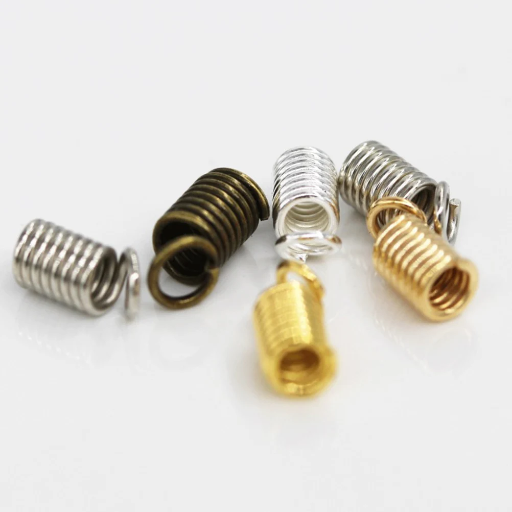 

Spring Buckle Jewelry Connectors Diy Necklace Clasp Slide Lock For Handmade Crafts Lightweight Anti-Stain Easy Matching
