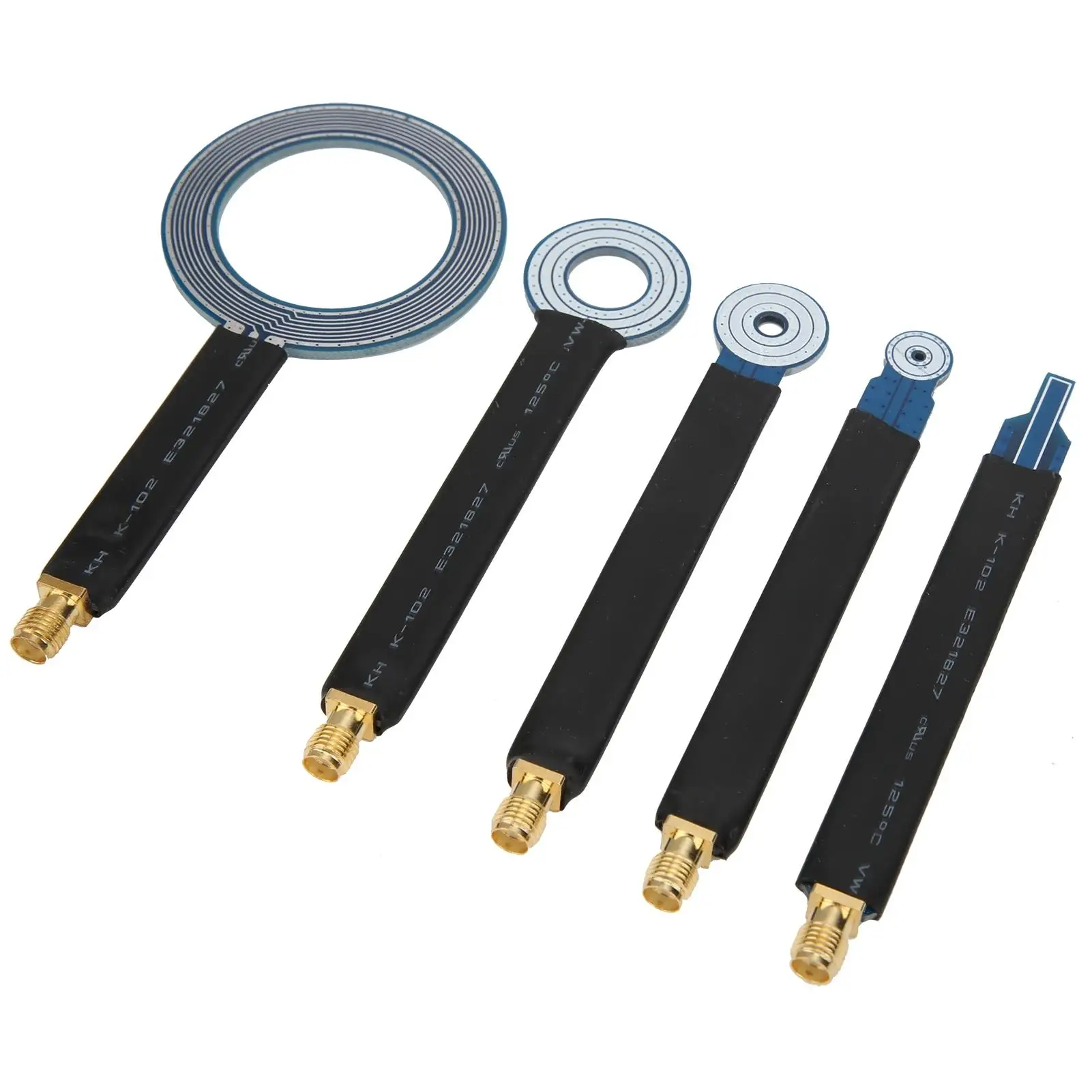 5Pcs SMA Near-Field Magnetic Probes Set for Radiation Testing - Antenna Conduction & Magnetic Field Measurement