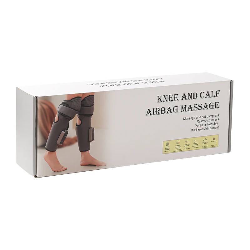 

Cordless Leg Calf Massager Air Pressure Wrap Brace 3 Levels Heating Massage for Calf Arm Inflatable Device Muscle Relaxation Pad
