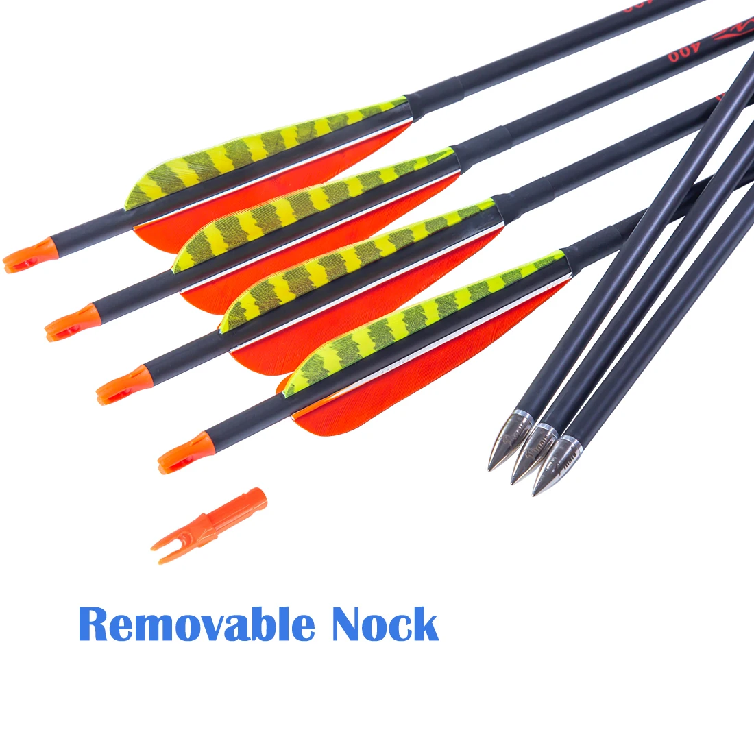 Flèches de tir à l'arc en carb - Carbon Arrows 30 Inch Spine 400 500 avis et prix