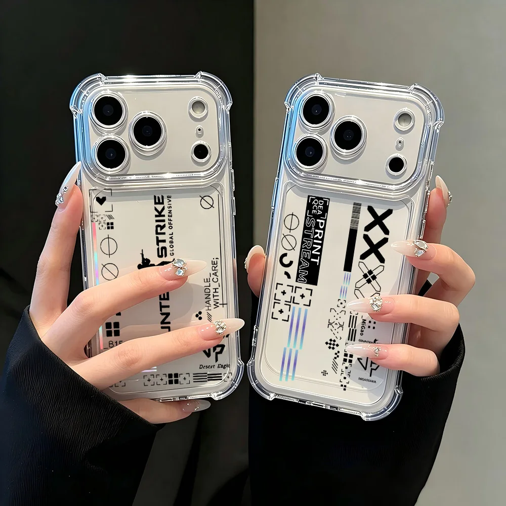Hot Fashion Game CS Clear GO Phone Case For Samsung A37 A57 A17 A07 A06 A56 A26 A33 A55 A53 A36 A35 A34 A25 A24 A23 A16 4G 5G