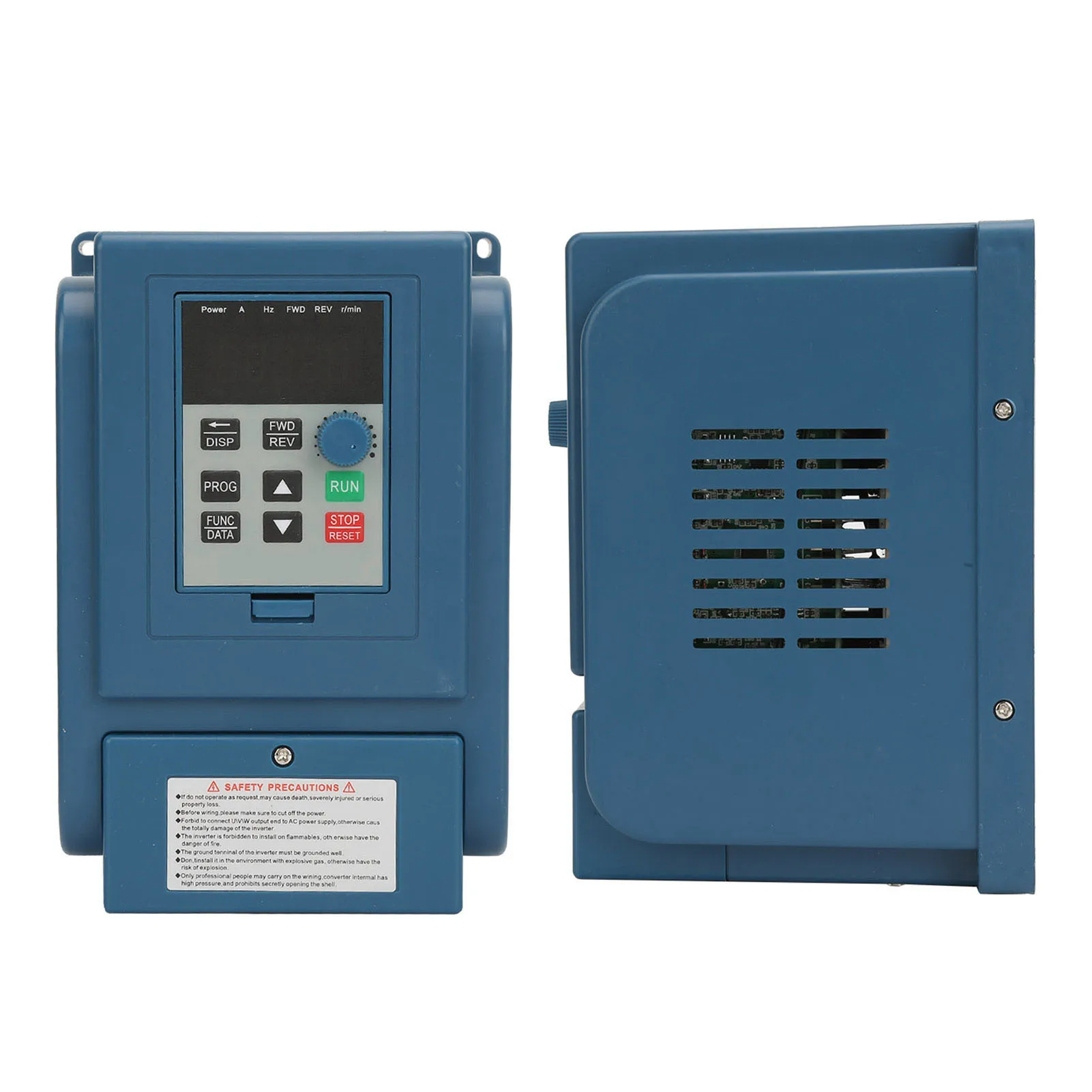 Regolatore di velocità VFD con azionamento a frequenza variabile 380VAC 6A per azionamento a frequenza regolabile VFD con motore CA trifase da 2,2 kW