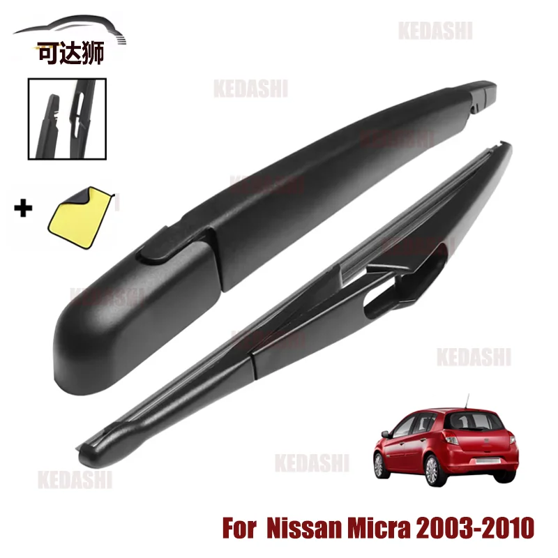 

Rear Windshield Wiper Arm W/ Blade for 2003-2010 Nissan Micra Windshield Windscreen Clean Back Window Brush 28781-3U020