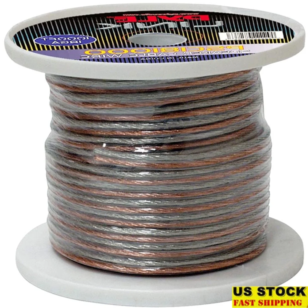 

High Quality 18 Gauge 1000 ft Speaker Zip Wire Spool Home Audio Systems Sound Installation and DIY Projects