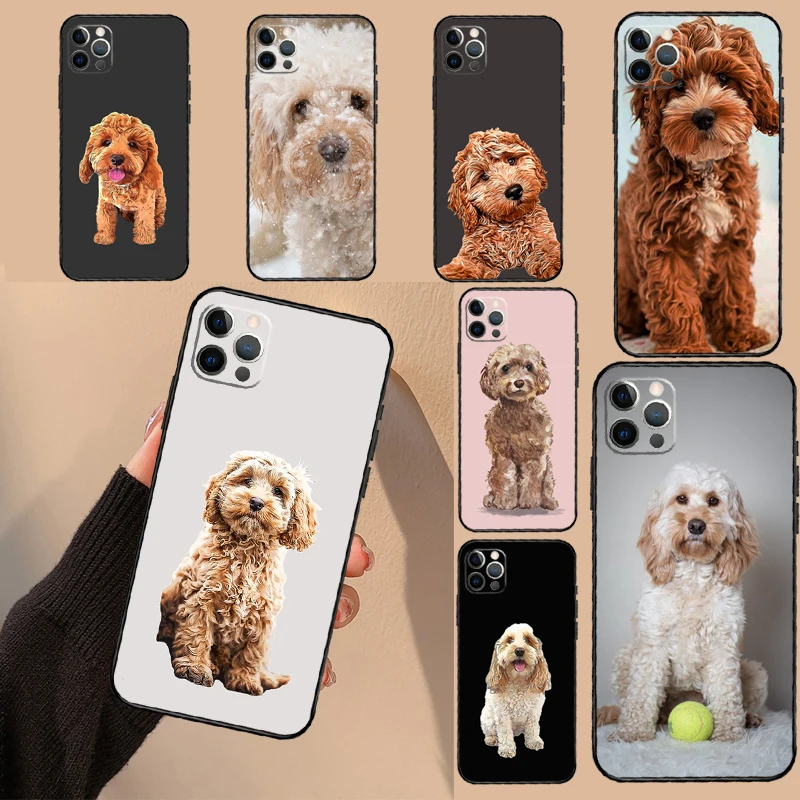 

Мягкий чехол Cockapoo Dog для Samsung Galaxy S21 S22 S23 S24 S25 Ultra S9 S10 Plus S20 FE S24 FE, чехол для телефона