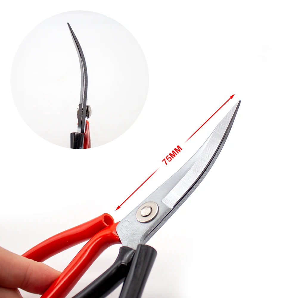 Table Tennis Rubber Elbow Scissors Ping-Pong Bat Rubber Cutting Knife Sharp Professional Cutter with Ergonomic Handle