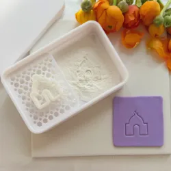 Polymer Clay Cutters Cornstarch Container Precise(3pc), and Durable DIY Tool Box for Pottery, Ceramic, Jewelry Making