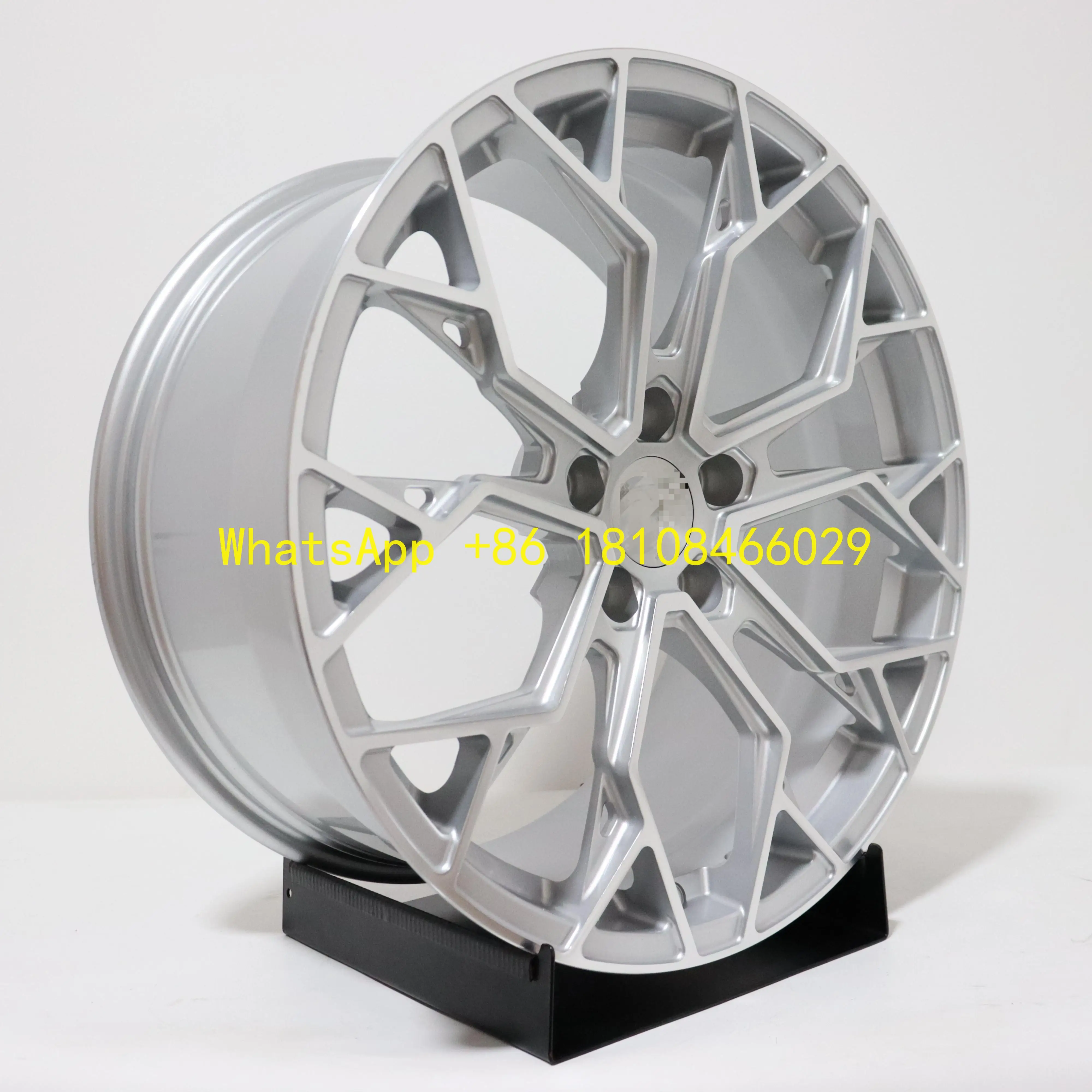 Customized Forged Alloy Wheels Matte Silver 18-22 Inches 5x114.3/64.1/120 PCD Five Spoke New for   Model 3/S/Y