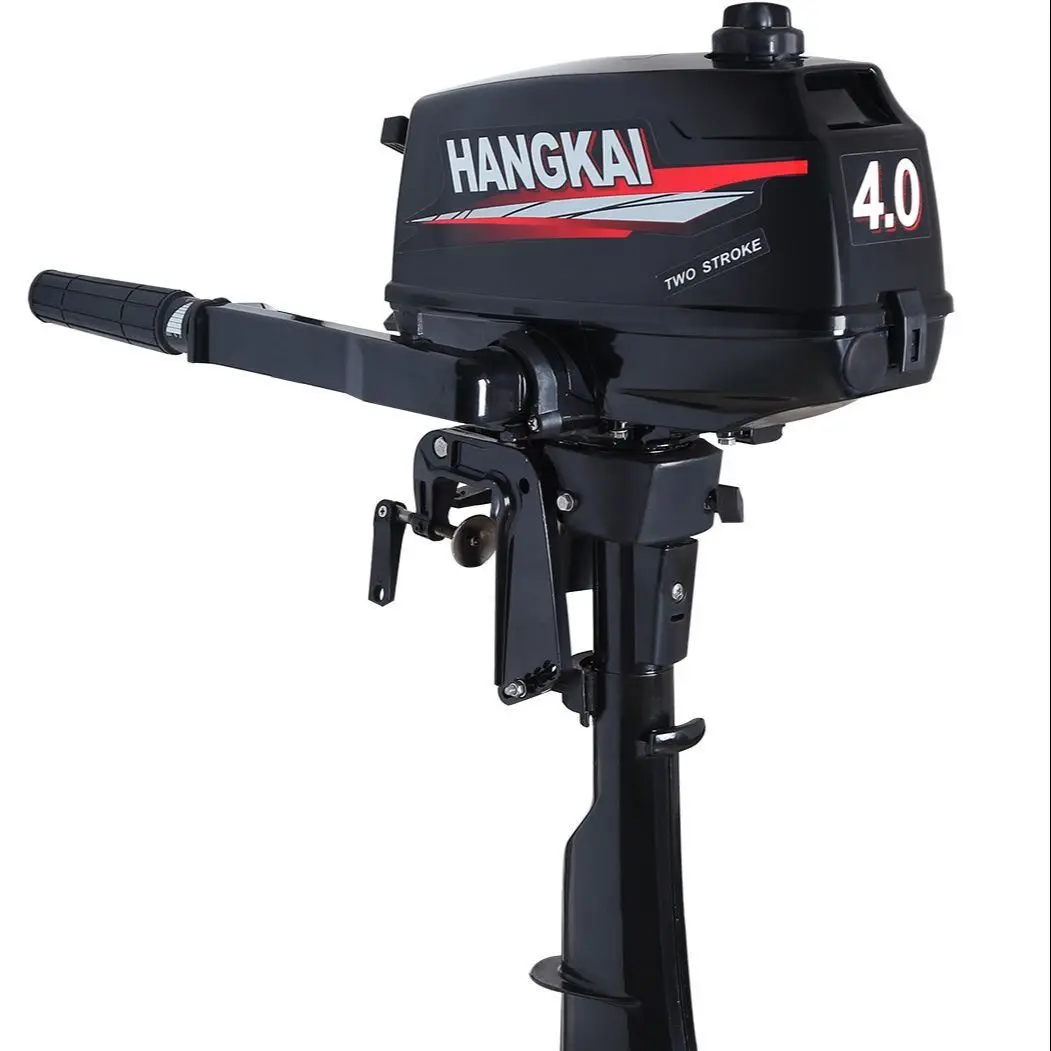 Brand New Hangkai 4HP Outboard Motor Inflatable Boat Motor for Boat Manufacturer With Big Discount