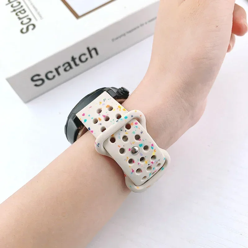 Bracelet en silicone pour Samsung Galaxy Watch, Bracelet en silicone, Correa Galaxy Watch 6, Classique, 47mm, 43mm, 44mm, 40mm, 5 Pro, 5/6mm, 20mm, 22mm