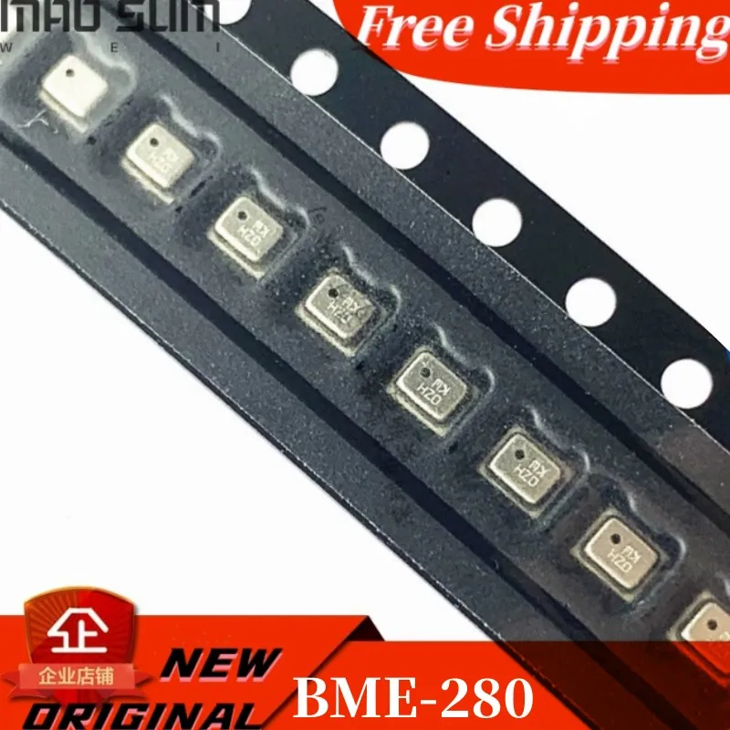 5pcs~50pcs/lot 100% new BME280 BME-280 LGA-8 high-precision atmospheric pressure temperature and humidity sensor