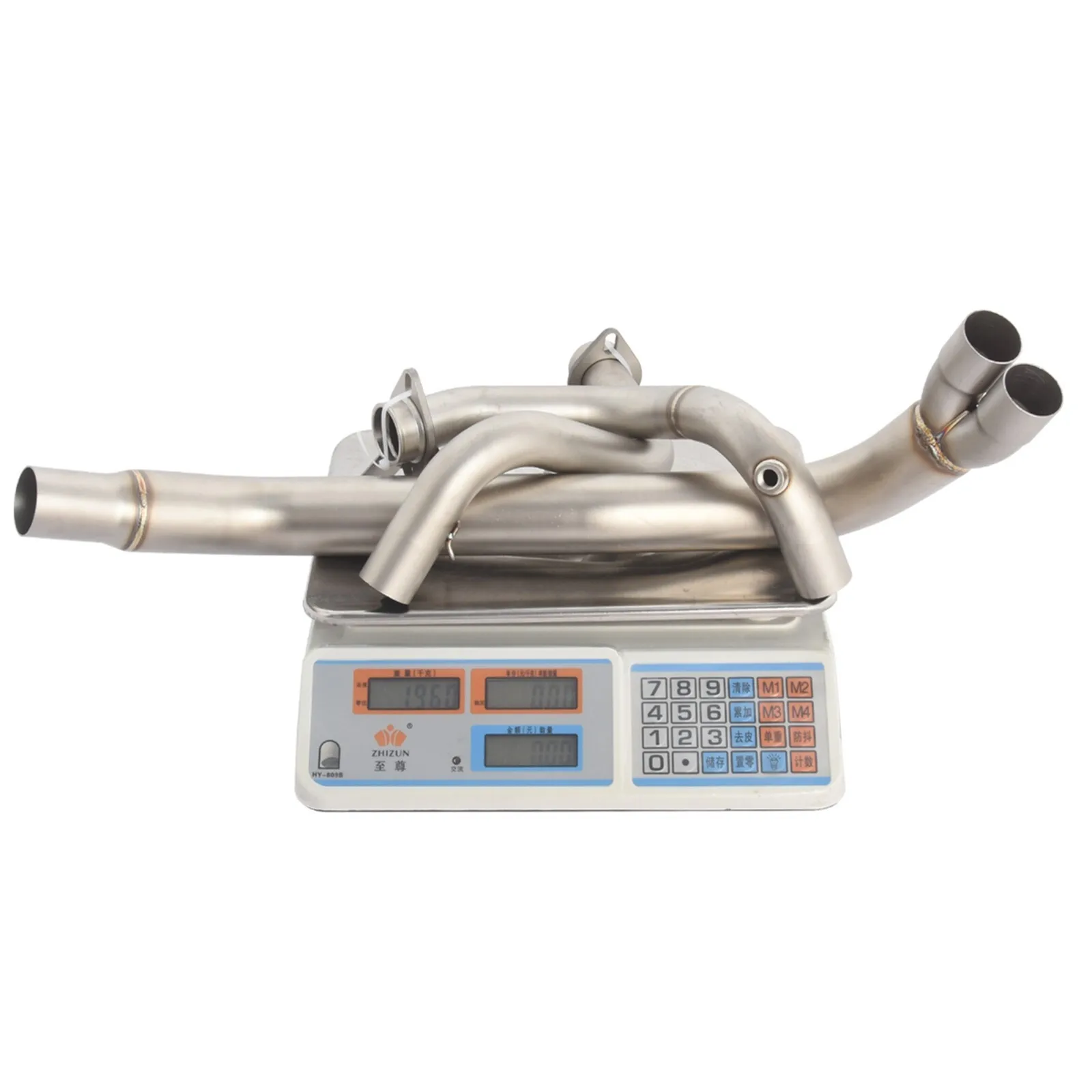 Für Yamaha Tenere 700 T7 T700 2021-2024 Motorrad-Auspuffkrümmer Mittelrohr Auspuffrohre – Detail 3