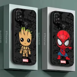 Funda de teléfono suave de TPU para Huawei P30 Lite, P20 Pro, P30 Pro, P50 Pro, P60 Pro, P40 Lite, P Smart Z, dibujos animados de Marvel, Groot, Spiderman