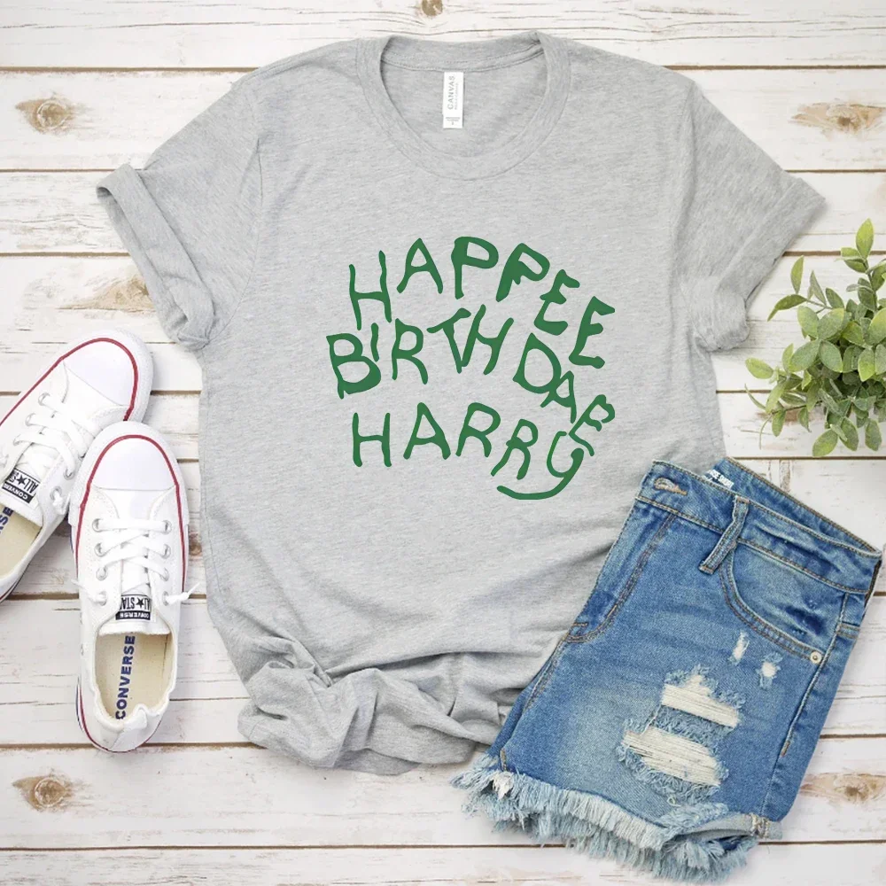 

Wizard School Tshirt Harajuku Magic Crewneck Sleeves Tops Happee Birthdae Harry Shirt Wizard Plus Size Tees Aesthetic Clothes