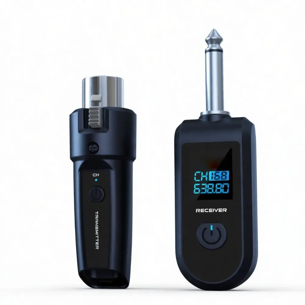 High Performance Wireless Transmitter Receiver For Dynamic Microphone Electric Wind Instrument Guitar Stage Audio System