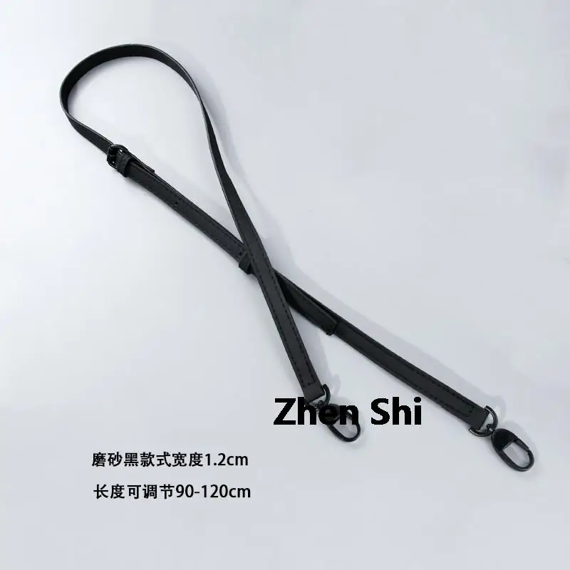 Suitable for D bag, mini shoulder belt accessories, luxury bag,  matte  black leather belt, shoulder belt, diagonal strap