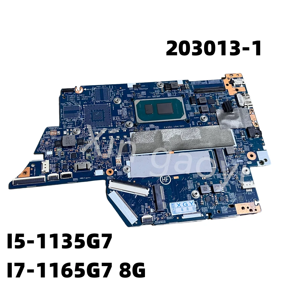 Original For Lenovo ideapad Flex 5-14ITL05 laptop Motherboard 203013-1 With I5-1135G7 I7-1165G7 8G 100% test ok