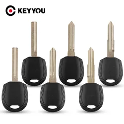 KEYYOU Car Transponder blank Key Shell Case per Kia Rio Cerato Picanto Spectra Sportage Sorento Forte Uncut Blade