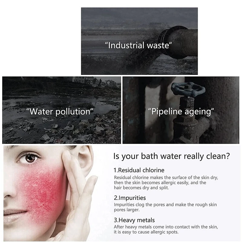 ターボファンシャワーヘッドフィルター、ハンドヘルドシャワーヘッド、高圧、プロペラ駆動、30個