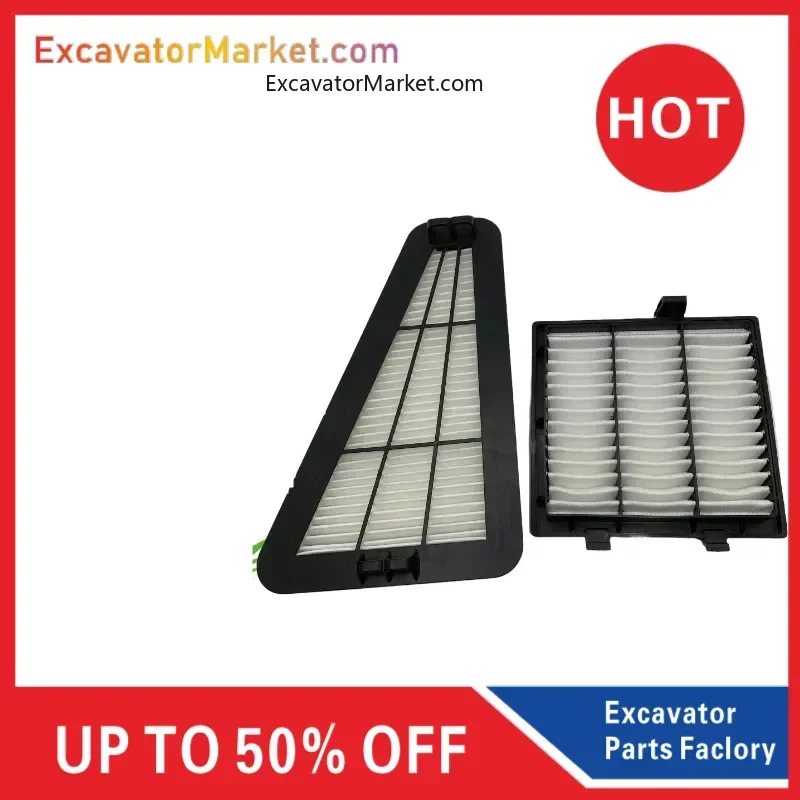 

For CATERPILLAR CAT 312GC 318 326 330 340GX new air conditioner filter inner and outer filter high quality excavator accessories