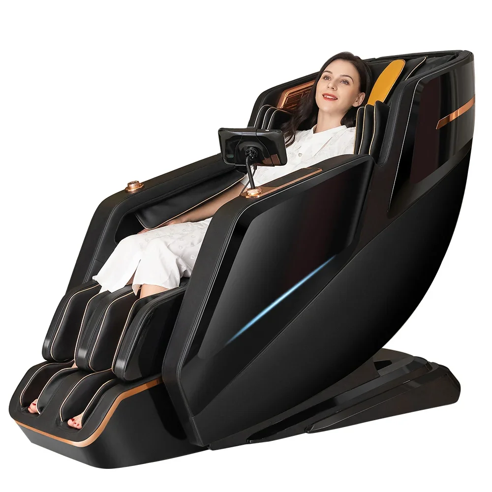 2024 High End Shiatsu Hot Compress Office Relax Massage Chairs