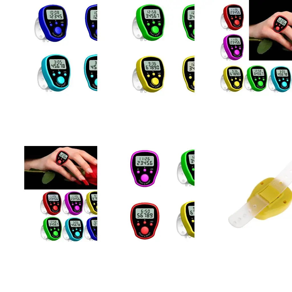 1 Multifunctional Watch Function LED Recitation Counter