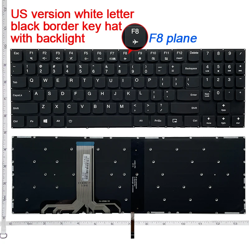 Klawiatura do laptopa Lenovo Y7000 2018 2019 Y540-15 Y540-15IRH Y545-15ICH Y730 Y740-14 Y530-15/Y530P/Y530-15ICH/Y530-15ICH-1050 — zdjęcie produktu 4