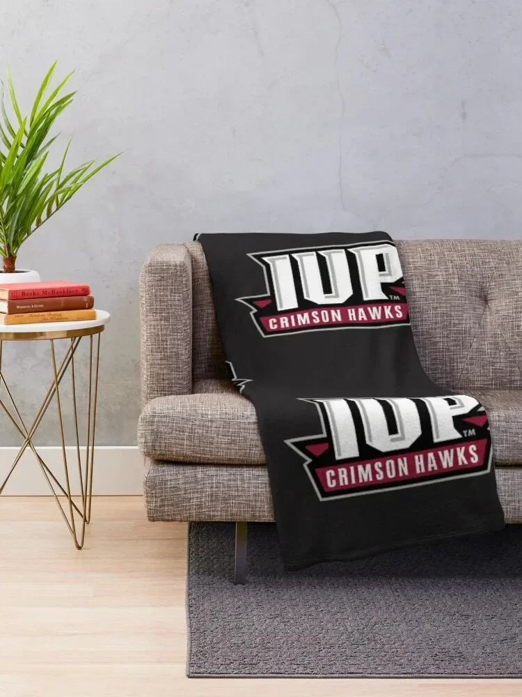 IUP Crimson Hawks Club Classic T-Shirt Throw Blanket Luxury Thicken Blankets For Sofas funny gift cosplay anime Blankets