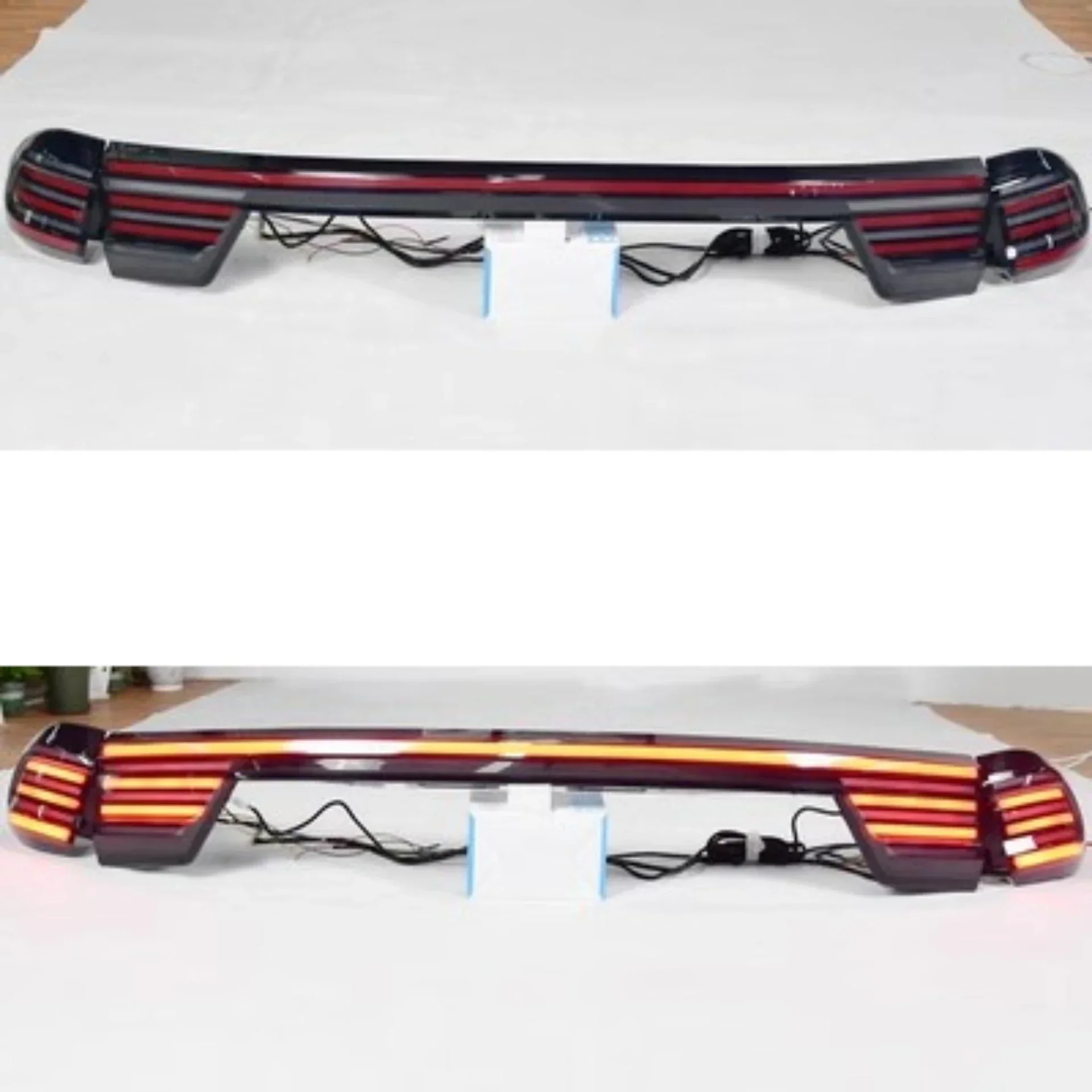 Body Kit Led Taillight Assembly Through Lamp for Nissan Patrol Y62 2020-2023 Convert Turn Signal Brake Light Car Accessories