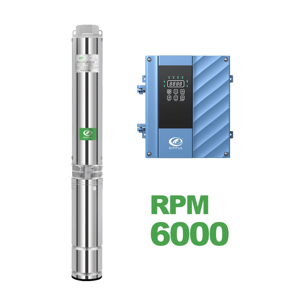 

Однофазный 4-дюймовый погружной водяной насос глубокой скважины мощностью 3 л.с., насос глубокой скважины 100 м