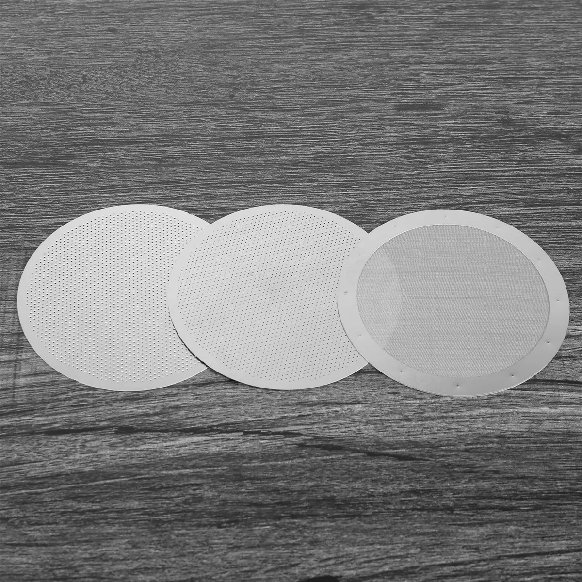 Качество! Металлическая многоразовая сетка для фильтра для кофе AeroPress, кофеварка, эспрессо, серебристая