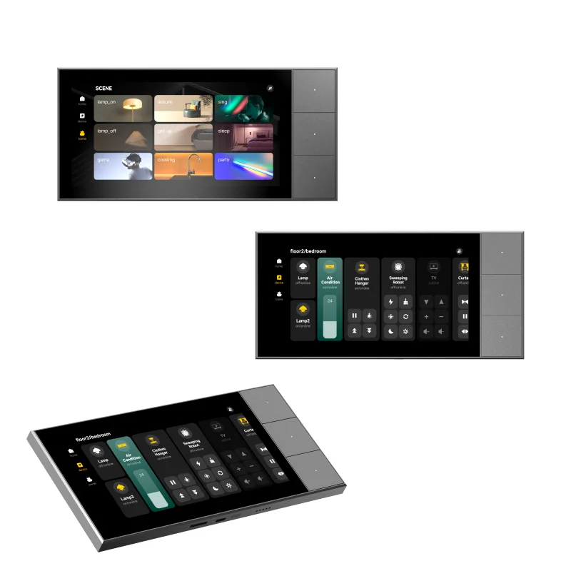 

Smart Wall Switch HD Touch Screen|Tuya Zigbee | Remote Control Electrical Device Light Control&Multifunctional Smart Home System