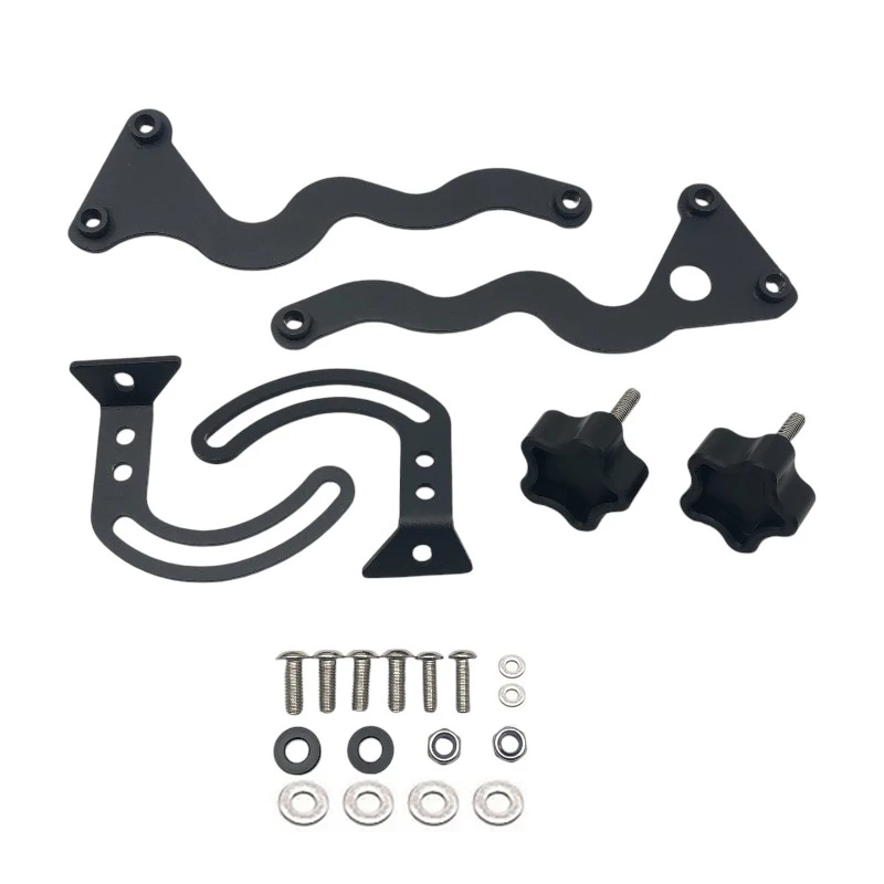 

Для BMW R1200GS R1250GS ADV Adventure R 1200 1250 GS 2013-2023 2021 2022, комплект кронштейнов для накладки лобового стекла мотоцикла, ветровое стекло