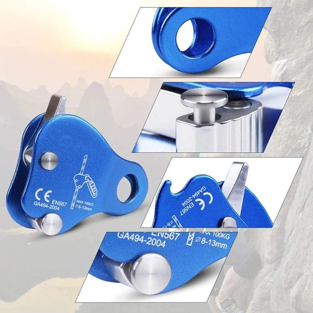 High-altitude Tools Self-lock Carabiner Anti Fall Design Protective Equipment Automatic Lock Carabiner Automatic Locking