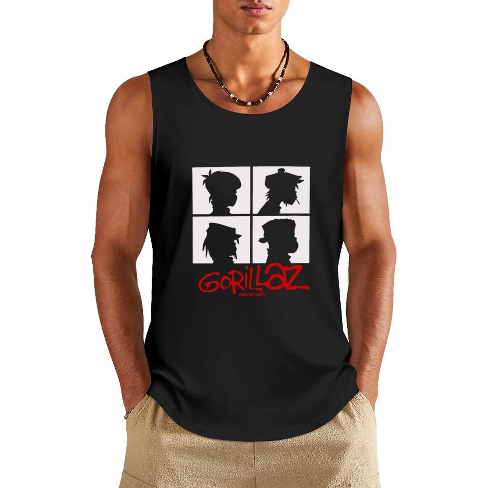 

New--Band trc Tank Top anime top basketball