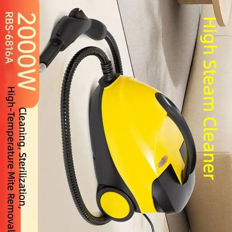 

2000W High Steam Cleaner Kill Mites Disinfector Home Kitchen Electric Steam Cleaner for Stain Removal, formaldehyde, Floor, car