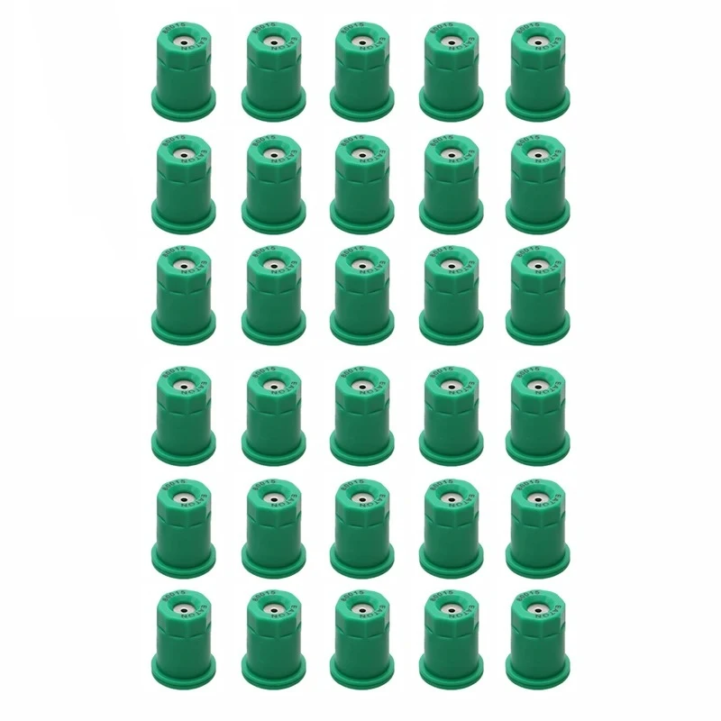 30PCS High Pressure Polyformaldehyde Spray Nozzles Stainless Steel Core Fine Atomization Tips For Farm Crop Spraying Garden Irri