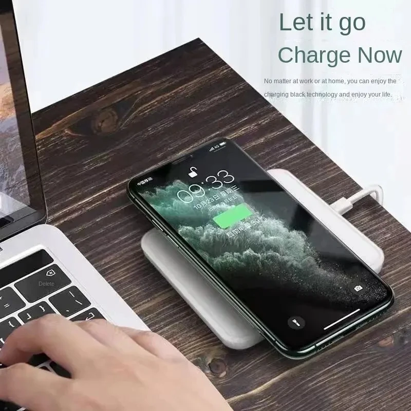 30W Vertical Wireless Charger Pad Stand Ultra-thin Mobile Phone Fast Charging Dock Station For iPhone 15 14 13 12 Samsung Xiaomi image 2