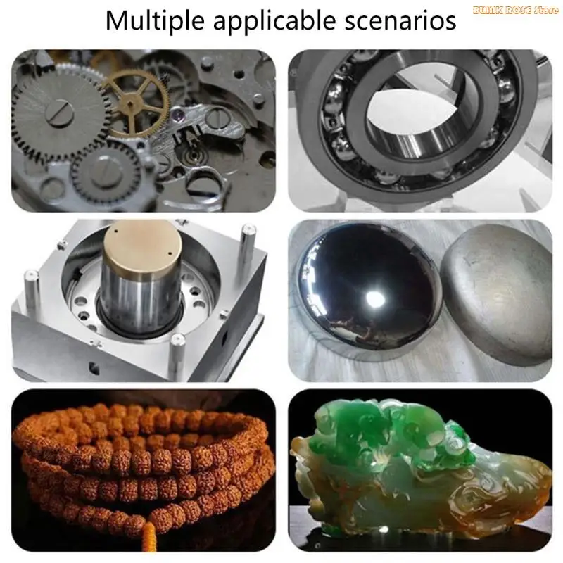 

K1AE 2Pcs Grinding Wheel Sharpening Head Hexagonal 6.35mm Shank Portable Grinding