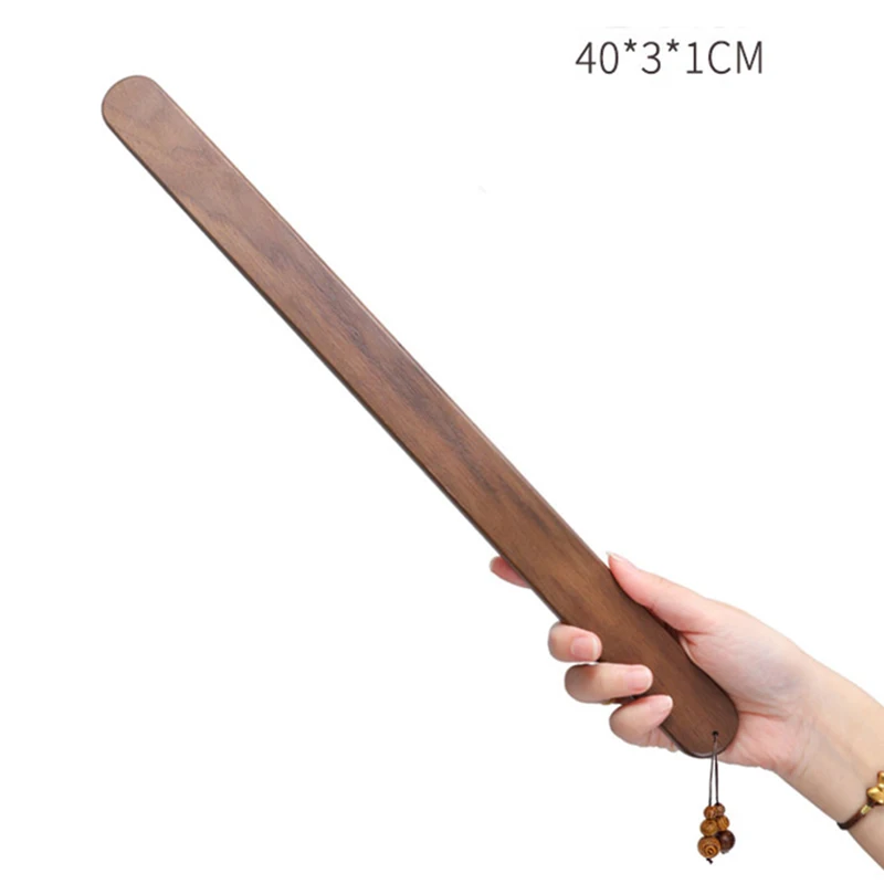 

40CM Walnut Wood Handwork Horse Paddle,Horse Equestrian Riding Whip,Handwork Make Horse Whip