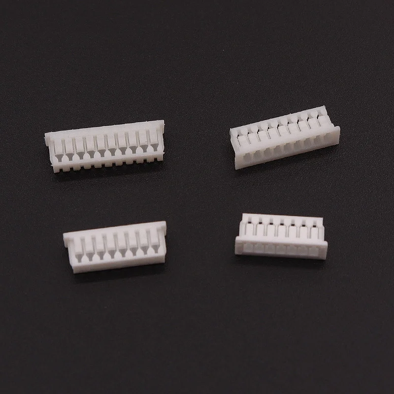 50PCS JST1.25 Connector 1.25MM Picth Female Housing Plastic Shell Plug 2P/3P/4P/5P/6P/7P/8P/9P/10P/11P/12P FOR PCB BOARD JST