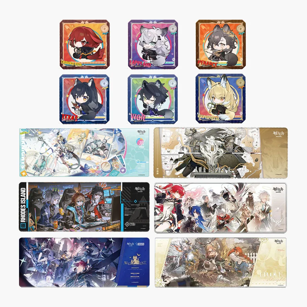 

Sunsyea Arknights Official Merch Original Authentic Mouse Pad Lappland Texas Penance Vulpisfoglia Vigil Crownslayer