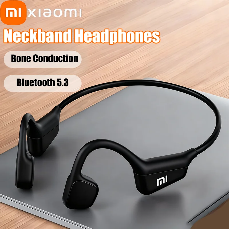 XIAOMI tour de cou I18PRO Bluetooth 5.3 casque Conduction osseuse Sport écouteurs HiFi son TWS écouteurs sans fil casque avec micro
