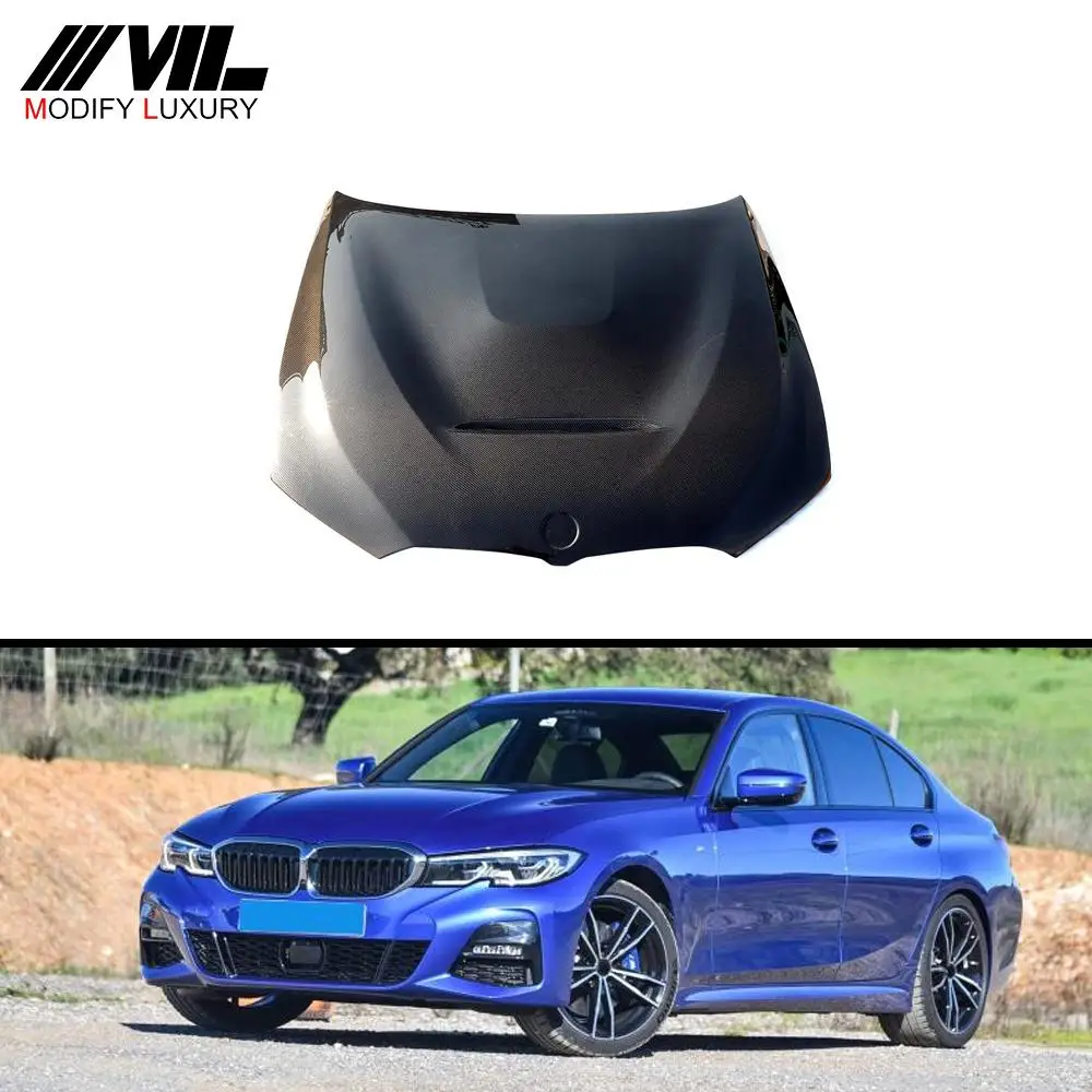 

Carbon Fiber Auto Engine Hoods For BMW G20 G28 3 Series 2019-2020