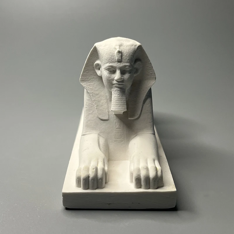 

Ancient Egyptian Sphinx Sculpture Model European Statue Artwork Plaster Statue Art Sculpture Home Living Room Diffusing Stone